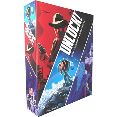 Space Cowboys Unlock! - 11 Äventyr Brädspel Space Cowboys Unlock! - 11 Äventyr Brädspel