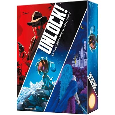Asmodee Unlock! Gra planszowa - Niezwykłe Przygody Asmodee Unlock! Gra planszowa - Niezwykłe Przygody