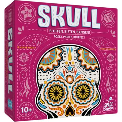 Space Cowboys Skull Gra planszowa - Blef, szybka, rodzinna Space Cowboys Skull Gra planszowa - Blef, szybka, rodzinna