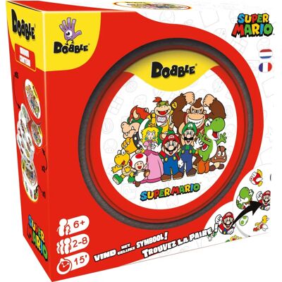 Asmodee Dobble Super Mario Eco Sleeve - Kaartspel Asmodee Dobble Super Mario Eco Sleeve - Kaartspel