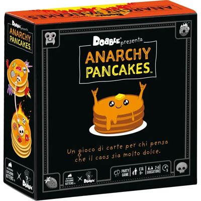 Asmodée Dobble - Panqueques de Anarquía: Edición Italiana - Juego de Mesa Asmodée Dobble - Panqueques de Anarquía: Edición Italiana - Juego de Mesa
