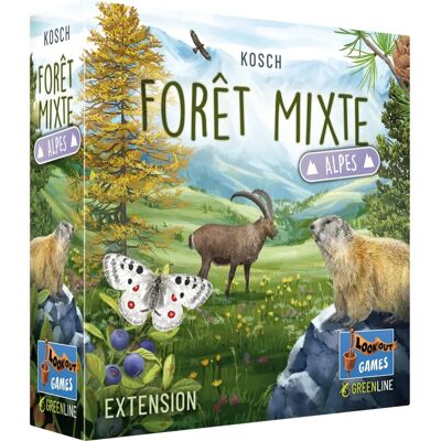 Lookout Games Forêt Mixte Alpine Extension - Jeu de Société Lookout Games Forêt Mixte Alpine Extension - Jeu de Société