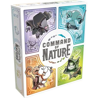 Asmodee Command of Nature - Kártyaépítő játék, Az erdő varázsa, Küzdelem elemi harcosokkal Asmodee Command of Nature - Kártyaépítő játék, Az erdő varázsa, Küzdelem elemi harcosokkal
