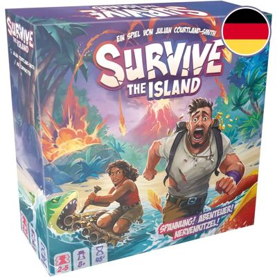 Zygomatic ZYGD0036 - Survive the Island - Jeu de Société Zygomatic ZYGD0036 - Survive the Island - Jeu de Société
