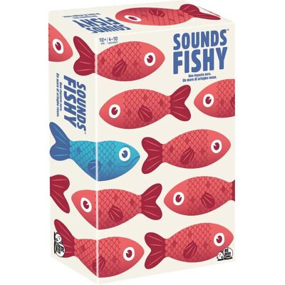 Big Potato Games Sounds Fishy - Jeu de fête pour 10+ - Édition italienne - Publicité Big Potato Games Sounds Fishy - Jeu de fête pour 10+ - Édition italienne - Publicité