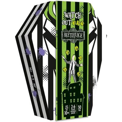 Modèle Mixlore - Attention à Beetlejuice - Jeu de société familial - Publicité Modèle Mixlore - Attention à Beetlejuice - Jeu de société familial - Publicité