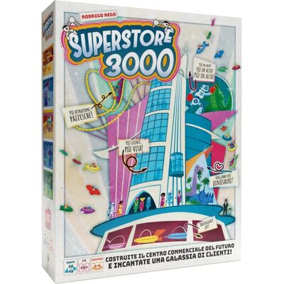 Space Cowboys Superstore 3000 - Juego de estrategia - Para 2-4 jugadores - Noviembre 2024 Space Cowboys Superstore 3000 - Juego de estrategia - Para 2-4 jugadores - Noviembre 2024