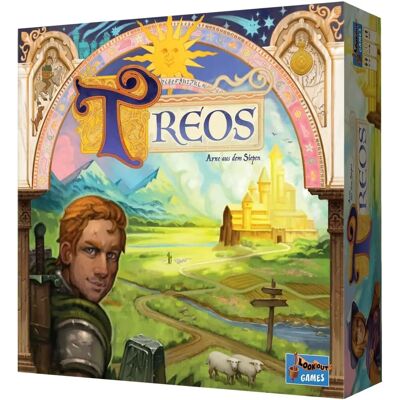 Lookout Games Treos - Strategiespiel für 2-6 Spieler Lookout Games Treos - Strategiespiel für 2-6 Spieler
