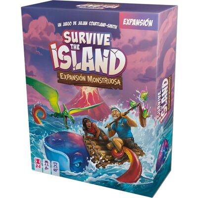 Asmodee Survive The Island Extension - Jeu de Société Asmodee Survive The Island Extension - Jeu de Société