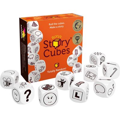 Asmodee - Rory's Story Cubes Original - Orange - Brettspiel Asmodee - Rory's Story Cubes Original - Orange - Brettspiel