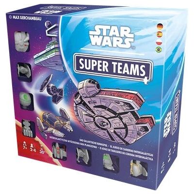 Asmodee ZYGSWST0101ML2 Star Wars Super Teams - Gra planszowa strategia Asmodee ZYGSWST0101ML2 Star Wars Super Teams - Gra planszowa strategia