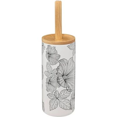 Blackflore Ceramic Toilet Brush Set - Bathroom Hygiene Accessory Blackflore Ceramic Toilet Brush Set - Bathroom Hygiene Accessory