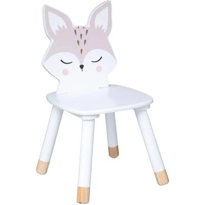 Atmosphera Kinderstuhl mit Fuchsdesign - Mehrfarbig - Stabil & Langlebig - 52,5cm Atmosphera Kinderstuhl mit Fuchsdesign - Mehrfarbig - Stabil & Langlebig - 52,5cm