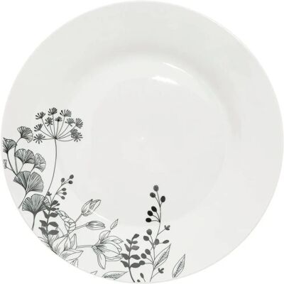 Secret de Gourmet Weißes Blumenservice - Porzellanset Secret de Gourmet Weißes Blumenservice - Porzellanset
