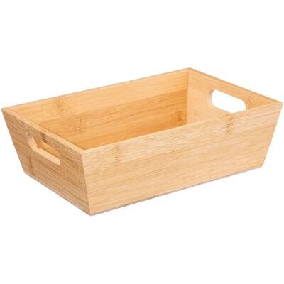 5FIVE - Rektangulært hjørnekurv 23x16cm i bambus - Naturlig 5FIVE - Rektangulært hjørnekurv 23x16cm i bambus - Naturlig