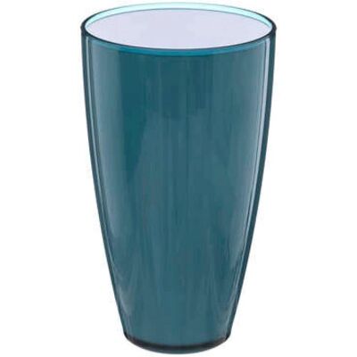5five Blå Petroleum 500ml Kvadratglas 5five Blå Petroleum 500ml Kvadratglas