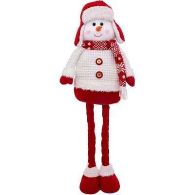 Figura de Navidad telescópica 78cm - Rojo y Blanco - Feeric Lights & Christmas Figura de Navidad telescópica 78cm - Rojo y Blanco - Feeric Lights & Christmas