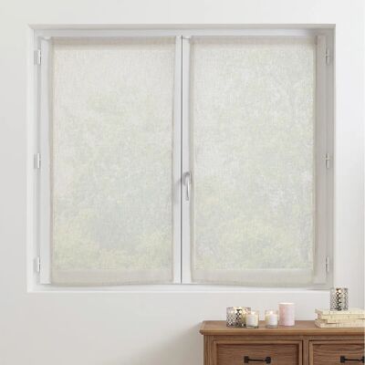 Atmosphera 185242B Linen-Effect Curtain - 60x120cm Atmosphera 185242B Linen-Effect Curtain - 60x120cm