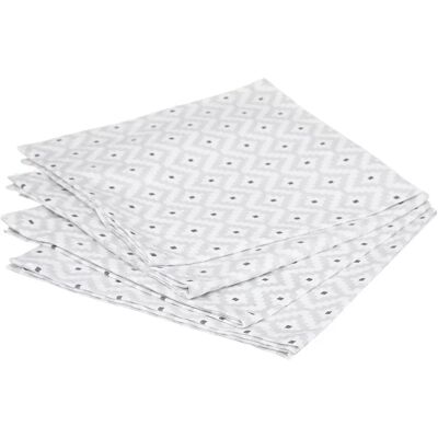 Atmosphera Modell 185262L Baumwollgraue Elegante Wiederverwendbare Serviette - Serviette Atmosphera Modell 185262L Baumwollgraue Elegante Wiederverwendbare Serviette - Serviette