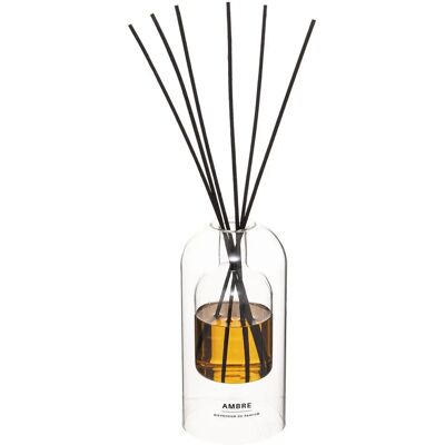 Diffuseur d'Aromes Ambre Atmosphera - 172743E - Design Élégant en Verre - Publicité Diffuseur d'Aromes Ambre Atmosphera - 172743E - Design Élégant en Verre - Publicité
