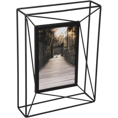 Atmosphera Schwarzer Metall Draht Bilderrahmen - 10x15 cm - Moderner Dekor Atmosphera Schwarzer Metall Draht Bilderrahmen - 10x15 cm - Moderner Dekor