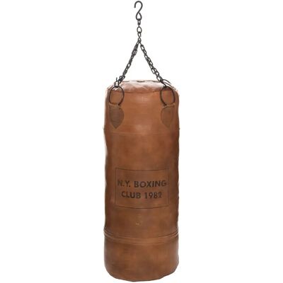 Atmosphera Sac de Boxe en Cuir - 36x100cm - Style Vintage - Publicité Atmosphera Sac de Boxe en Cuir - 36x100cm - Style Vintage - Publicité