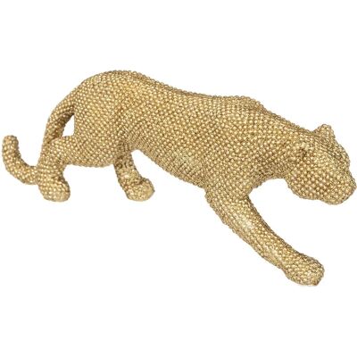 Atmosphera - Resin Panther Figur - 28,5cm - Moderne Dekoration Atmosphera - Resin Panther Figur - 28,5cm - Moderne Dekoration