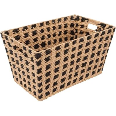 Fivex - Storage Basket - terre inconnue - 55x35 cm - Bathroom Organizer Fivex - Storage Basket - terre inconnue - 55x35 cm - Bathroom Organizer