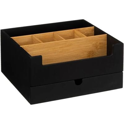 5five Simply Smart - Organizer für 1 Schublade - Schwarz - Badezimmer 5five Simply Smart - Organizer für 1 Schublade - Schwarz - Badezimmer