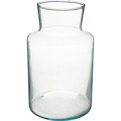 Vase Heby Atmosphera - Verre recyclé - 15x25,5cm - Décoration moderne - Publicité Vase Heby Atmosphera - Verre recyclé - 15x25,5cm - Décoration moderne - Publicité