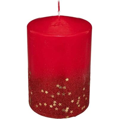 Feeric Lights & Christmas - Glitter-kerze rot - Kerze Feeric Lights & Christmas - Glitter-kerze rot - Kerze