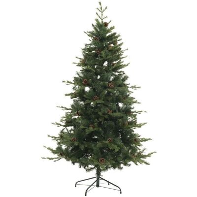 Fééric Lights & Christmas Albero di Natale Yukon Vert - 150cm, Verde, PVC, Base in metallo Fééric Lights & Christmas Albero di Natale Yukon Vert - 150cm, Verde, PVC, Base in metallo