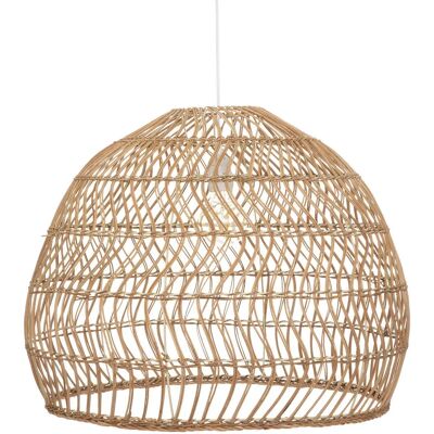 Lámpara colgante de ratán beige Atmosphera - Iluminación de techo Lámpara colgante de ratán beige Atmosphera - Iluminación de techo