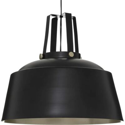 Atmosphera 186312 Deckenbeleuchtung - Retro-Industrielle Schwarze Metallpendelleuchte Atmosphera 186312 Deckenbeleuchtung - Retro-Industrielle Schwarze Metallpendelleuchte