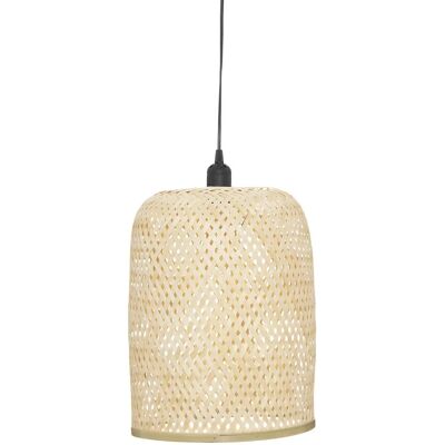 Atmosphera 186351 Beigener Bambus-Deckenleuchte - Deckenlampe Atmosphera 186351 Beigener Bambus-Deckenleuchte - Deckenlampe