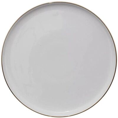 SG SECRET DE GOURMET Lot de 6 assiettes en porcelaine D27cm - Publicité SG SECRET DE GOURMET Lot de 6 assiettes en porcelaine D27cm - Publicité