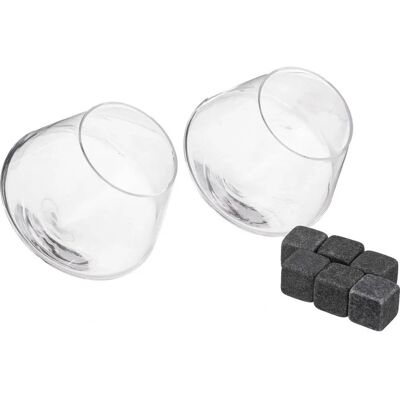 SG SECRET DE GOURMET Whiskyglas-Set mit Eissteinen SG SECRET DE GOURMET Whiskyglas-Set mit Eissteinen
