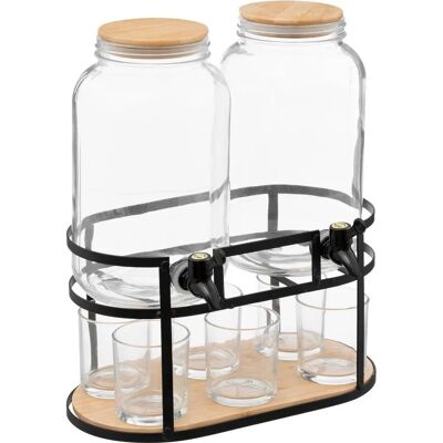 SG SECRET DE GOURMET Distributeur Duo - Transparent 3,3L + 6 Vermicelli - Publicité SG SECRET DE GOURMET Distributeur Duo - Transparent 3,3L + 6 Vermicelli - Publicité