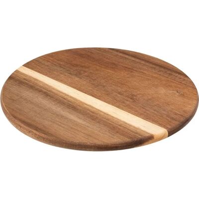 SG SECRET DE GOURMET Plateau tournant en Acacia - 30cm - Publicité SG SECRET DE GOURMET Plateau tournant en Acacia - 30cm - Publicité