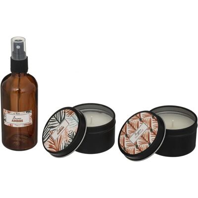 Atmosphera Modell 187615B - Exotisches Duftkerzen-Set Atmosphera Modell 187615B - Exotisches Duftkerzen-Set
