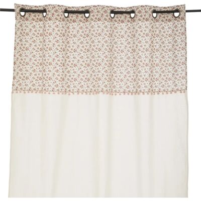 Atmosphera 188212 Cotton Floral Curtain - Kids Room Decor Atmosphera 188212 Cotton Floral Curtain - Kids Room Decor