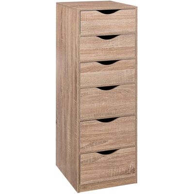 5Five Simply Smart Tiroir en Bois pour Bureau avec 6 tiroirs - Mobilier de bureau 5Five Simply Smart Tiroir en Bois pour Bureau avec 6 tiroirs - Mobilier de bureau