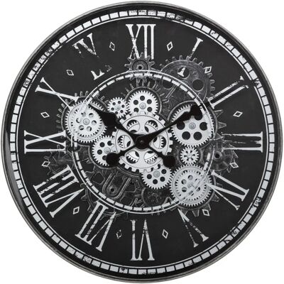 Reloj Retro de Pared Atmosphera Izia - Silencioso, Números Romanos Reloj Retro de Pared Atmosphera Izia - Silencioso, Números Romanos