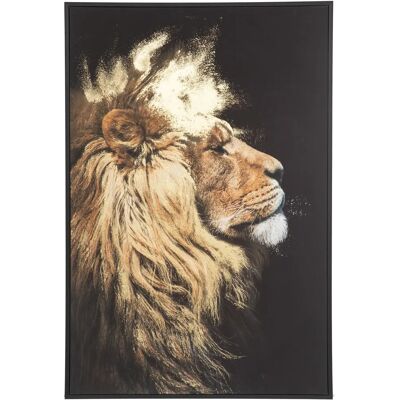 Opera Murale Atmosphera Leone - 60x90 cm Decorativa Opera Murale Atmosphera Leone - 60x90 cm Decorativa