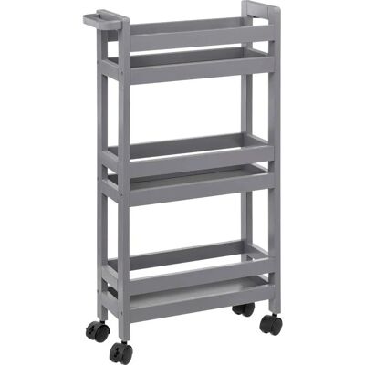 Five - Schmaler Badezimmerschrank - Grau Five - Schmaler Badezimmerschrank - Grau