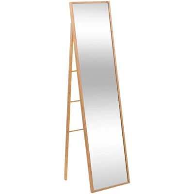 Espejo de pie de bambú FIVE - Beige - Decoración de baño Espejo de pie de bambú FIVE - Beige - Decoración de baño