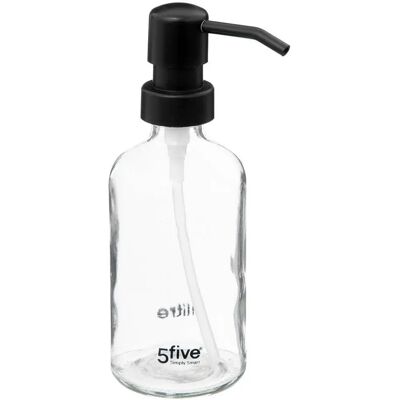 5FIVE Transparenter 250ml Seifenspender - Seifenspender 5FIVE Transparenter 250ml Seifenspender - Seifenspender