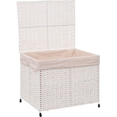 Scatola di Stoccaggio Pieghevole in Rattan di Bambù - 90x50x45cm - 5five Scatola di Stoccaggio Pieghevole in Rattan di Bambù - 90x50x45cm - 5five