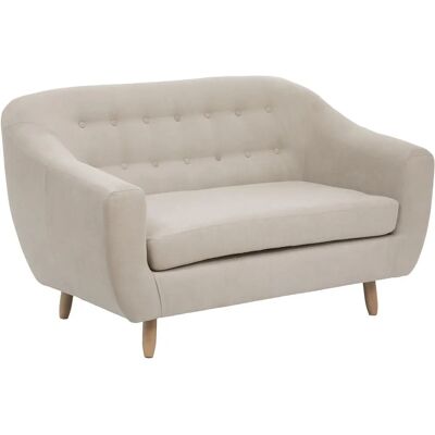 Sofá Atmosphera 185092A - Beige - Estilo Escandinavo Sofá Atmosphera 185092A - Beige - Estilo Escandinavo