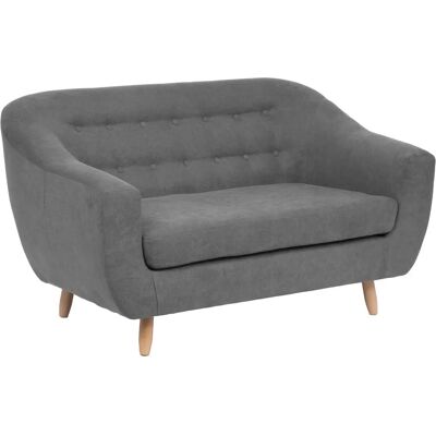 Atmosphera 185092B Skandinavischer Stil Grau 2-Sitzer Sofa - Sofa Atmosphera 185092B Skandinavischer Stil Grau 2-Sitzer Sofa - Sofa